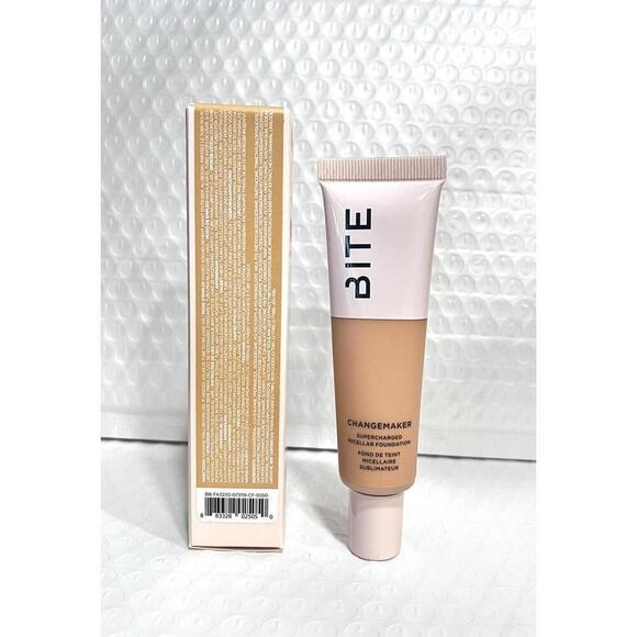 BITE BEAUTY ChangeMaker Micellar Foundation L45 Medium Vegan 100% - Picture 3 of 4